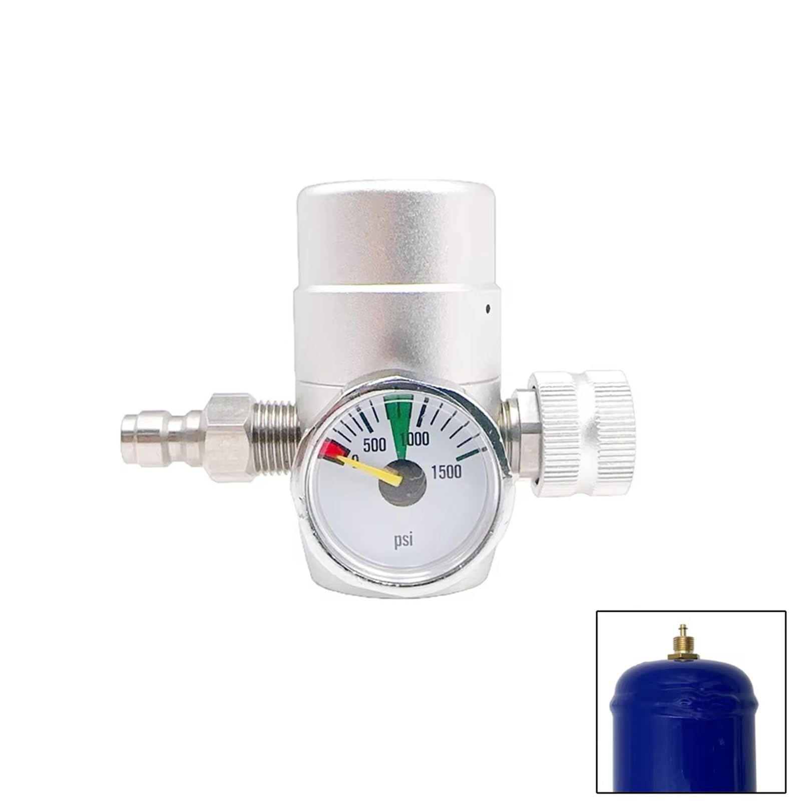 Zylinder-Schnellfüllanschluss TR21-4 Gewindeadapter, verstellbarer Adapter, 8 mm Stecker, für Heimbrauzubehör