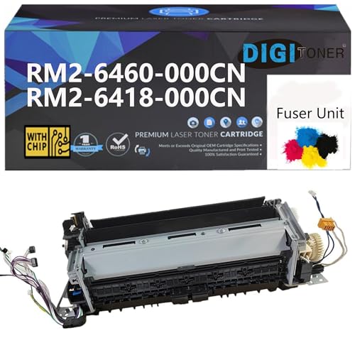 RM2-6418-000CN RM2-6460-000CN Fuser Unit Duplex Models Fuser RM2-6418-000CN Replacement for Color Laserjet Pro M452dn M452dw M452nw M377dw M454dn M454dw M477fdn M477fdw M479fdn M479fdw Printers,110V