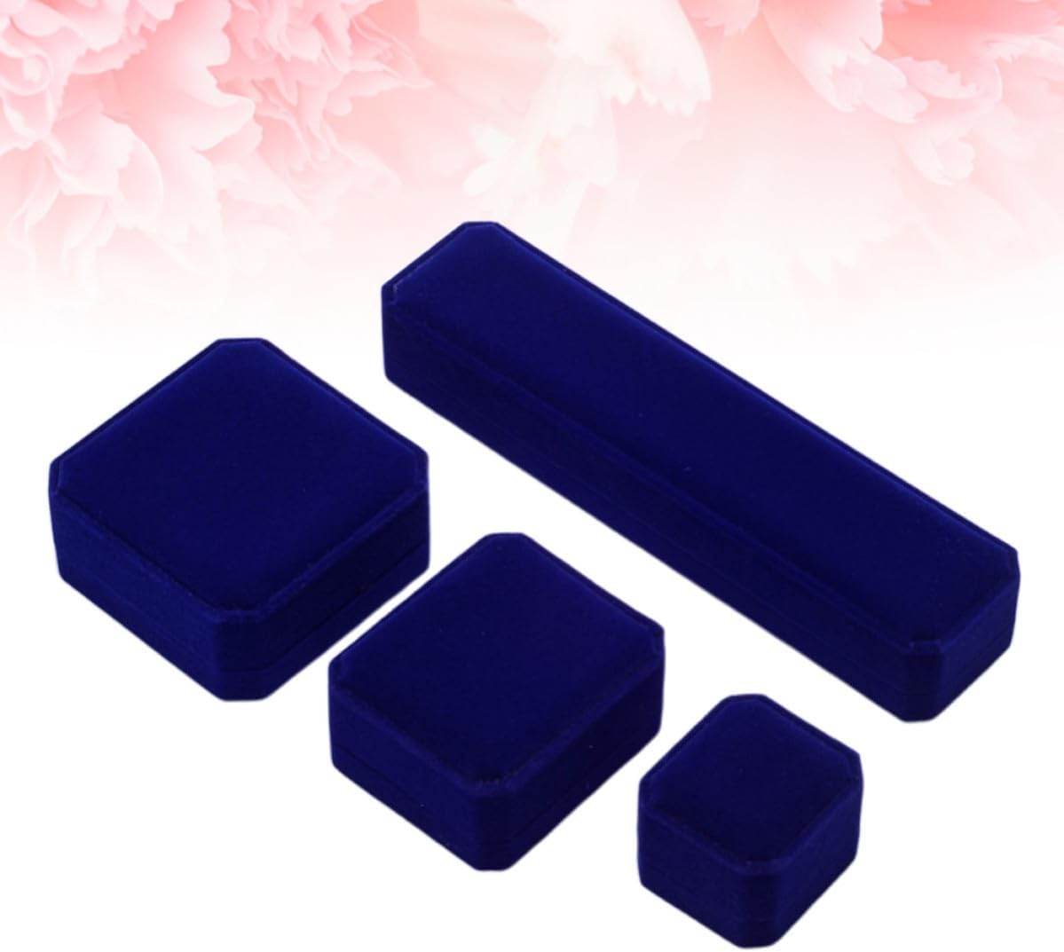 Didiseaon 4pcs Four Piece Jewelry Box Set for Ring and Necklace Storage image 5