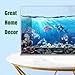 Wonfly 2-Pack Tank Decorations, Cute Little Diver, Aquarium Decoration Accessories Ornaments with Float Ball, Playmate for Tank Suitable for All Kinds of Fish and Tanks (Blue)