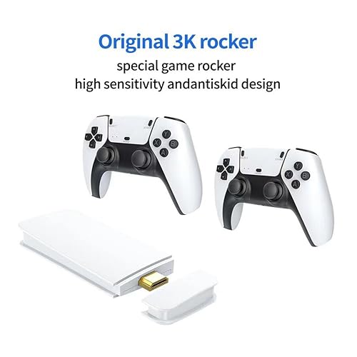 Miniatura 6 de MINDKEEP M15 Retro 4K Game Console Stick, Consola de videojuegos Plug and Play con más de 19000 juegos, salida HDMI 64G para TV, con controlador