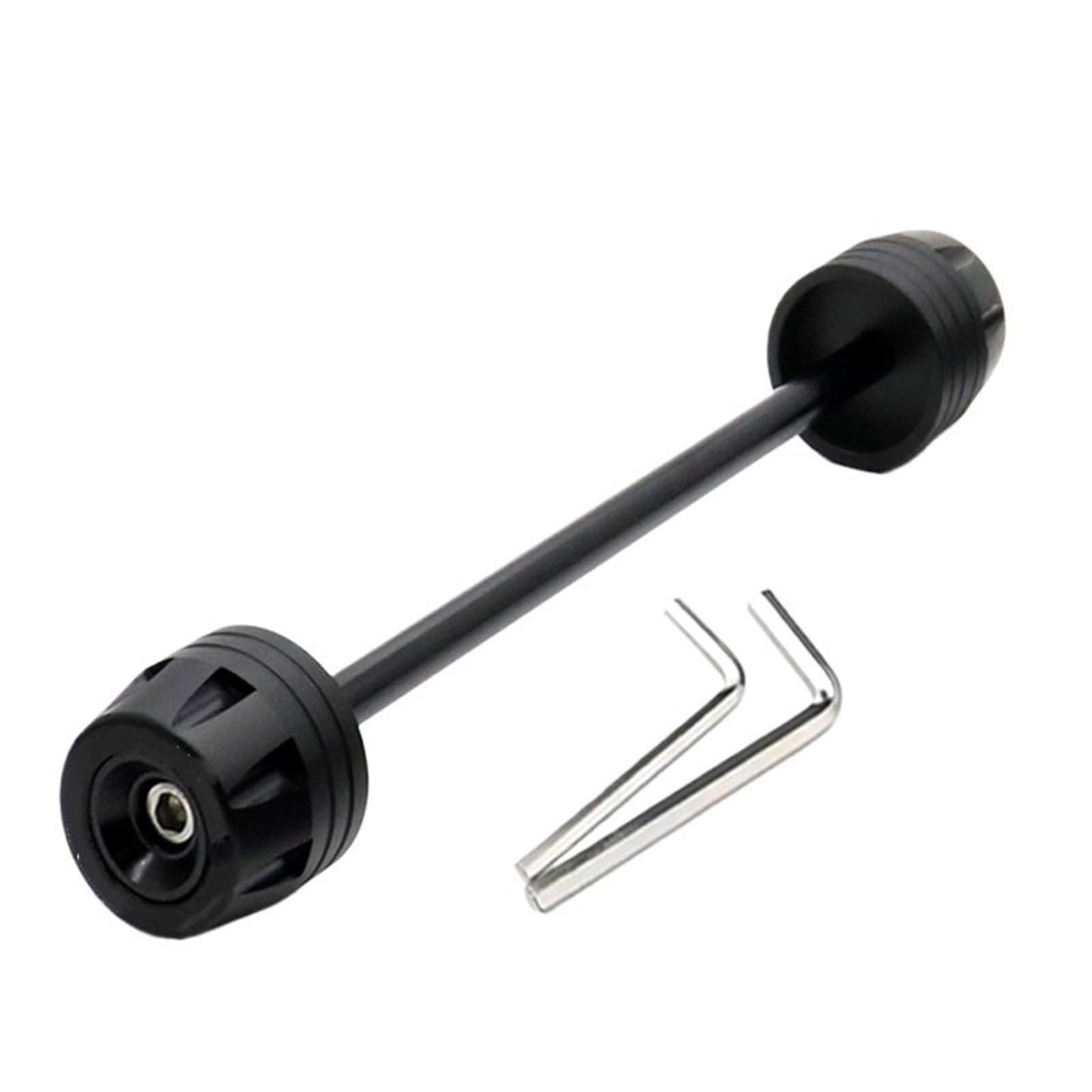 ZHAUPMCB Frame Sliders Fit For CB650R CBR650R Motorcycle Front Wheel Fork Slider Wheel Axle Fork Crash Slider Crash Pads(Black)