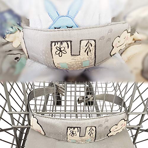 image for ICOPUCA Shopping Cart Cover for Baby Cotton High Chair Cover, Machine 
