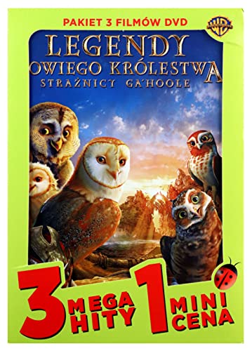 MegaHIT Kids Kolekcja 4: Legendy sowiego królestwa: Strażnicy Ga'Hoole / Miś Yogi / Mimzy: mapa czasu [BOX] [3DVD] (No hay versión española)