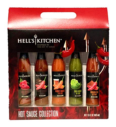 Hell's Kitchen Hot Sauce Collection Holiday Sampler Gift Set