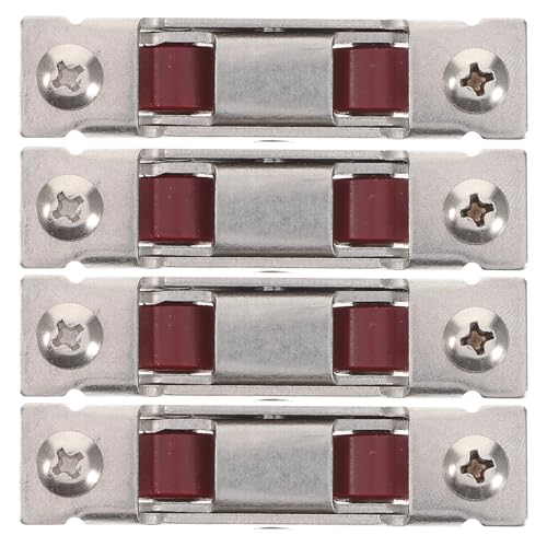 VILLFUL Polea de Doble Rueda para Ventana de Guillotina 4 Piezas Acero Inoxidable Doble Silencioso para Puertas y Ventanas Corredizas