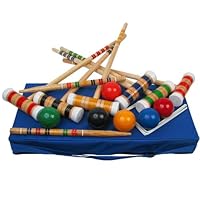 Algopix Similar Product 3 - Trademark Global Complete Croquet Set