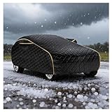 Hagelschutzplane Auto für Mazda3 Hatchback,Schutz vor Hagel, Starkregen und Schnee, für Alle Jahreszeiten Geeignet, Aus Verdicktem und Strapazierfähigem Material