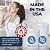 Healthy Spring 20 Micron 20 Inch x 2.5 Inch, 4-Pack Spun Polypropylene Whole House Sediment Water Filter Replacement Cartridge, Compatible with Pentek P20-20, Purtrex PX20-20, Made in USA