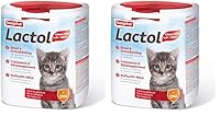 BEAPHAR - Lactol Aufzucht-Milch - Für Kätzchen - Von Geburt An - Muttermilchersatz Mit DHA, Vitaminen Und Mineralien - Unterstützt Gesunde Aufzucht Und Stärkung - 500 g (Packung mit 2)