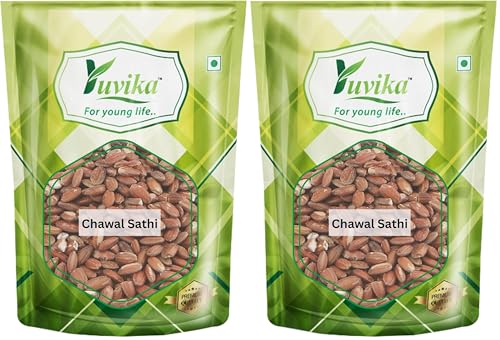 Image of YUVIKA Chawal Sathi - Red Rice (800 Grams) (Pack of 2)