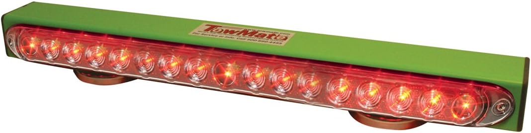 Towmate TM22G-7RV LimeLight Wireless Tow Light - with 7 Blade RV/Motorhome/Tow Package Transmitter and with LED Stop, Tail, Turn