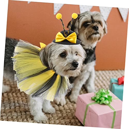 Disfraz de Abeja para Perros y Gatos POPETPOP 3 piezas miniatura 2