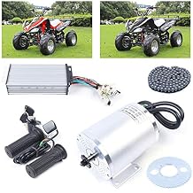 48V 2000W DC Brushless Electric Motor High Speed Electric Motor with Controller & LCD Throttle for Electric Scooter E Bike Engine Motorcycle DIY Engine Go Kart