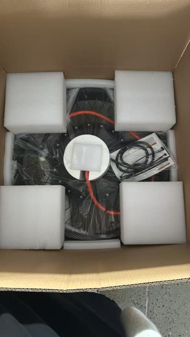 26inch 80mm Width Fat rim with QS 273 150mm dropout 8000W motorwheel with single freewheel (5T)