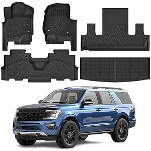 Floor Mats & Cargo Liner Fit for 2022-2026 Jeep Grand Cherokee (Include 4XE NOT for L or WK), Custom Fit TPE All Weather Floor Liners Cargo Mat, 1st 2nd Rows Mats Trunk Liner Full Set Access