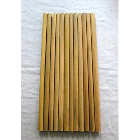10 Assorted Bamboo Flute Blanks for Bass Bansuris Cover