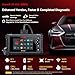 iCarsoft CR V3.0 (2025) Scan Tool Bidirectional OBD2 Scanner Diagnostic Tool 45 Reset,All System Diagnose, Active Test, Battery Test for All Cars-10 Free Diagnostic-Software Installation