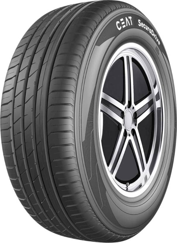 CEAT 185/60R15 SECURADRIVE TL 84H 4 Wheeler Tyre (185/60R15, Tube Less ...