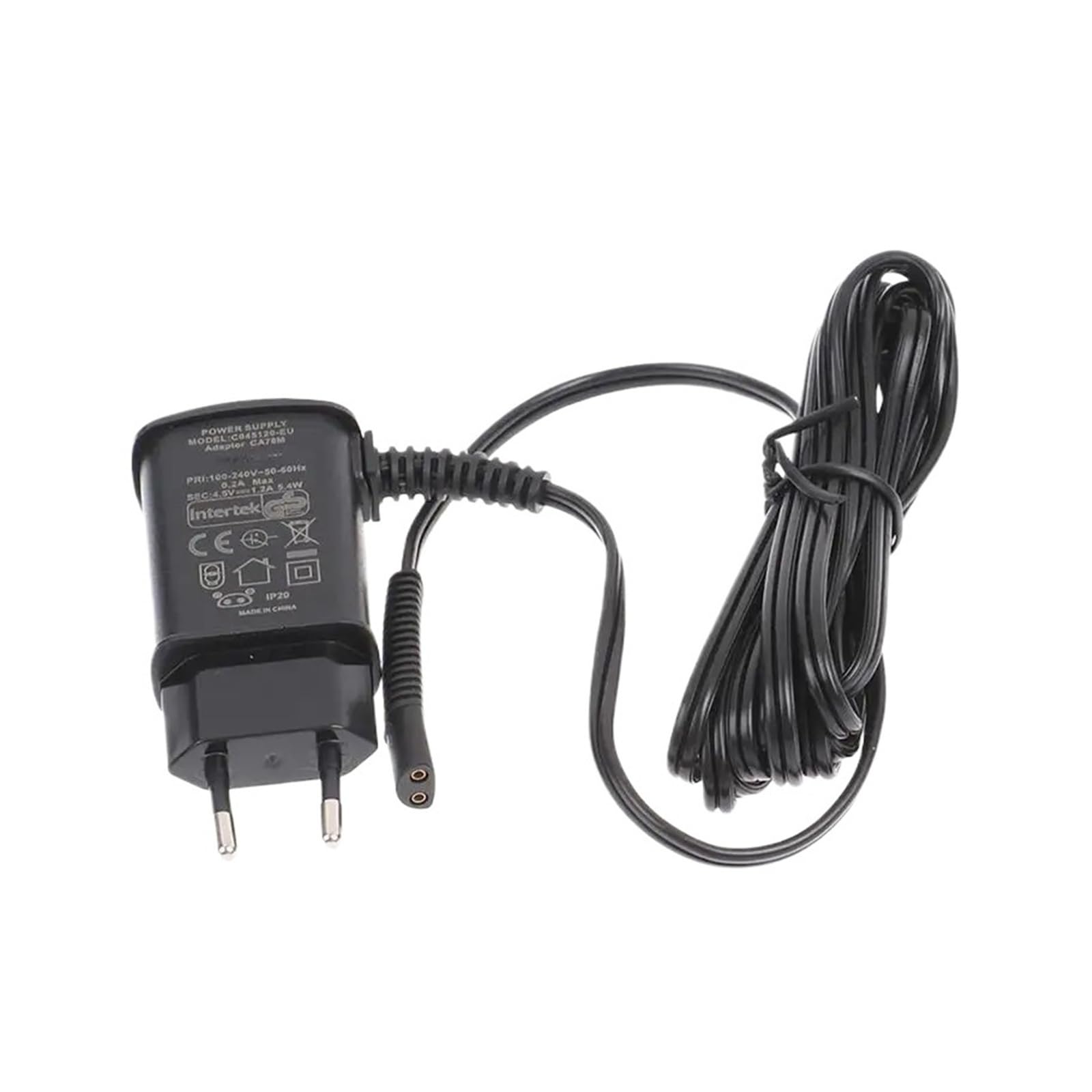 Adattatore Di Alimentazione for Rasoio 1 Pezzo, Compatibile Con Babyliss, Pro, Compatibile Con Caricabatterie, Adattatore for Rasoio Elettrico, Accessorio for Trimmer, Cavo Di Ricarica(C)
