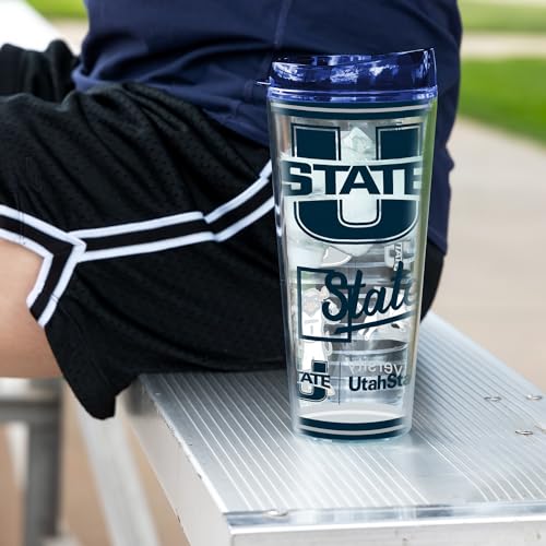 Image of Rico Industries NCAA College Double Wall Mayhem 16oz Or 20oz Tritan Tumbler W Lid