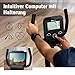 Hop-Sport Liegeergometer HS-040L, sicherer Liegeheimtrainer mit Handpulssensoren, komfortabler Heimtrainer - 8 Widerstandsstufen, bis zu 120 kg