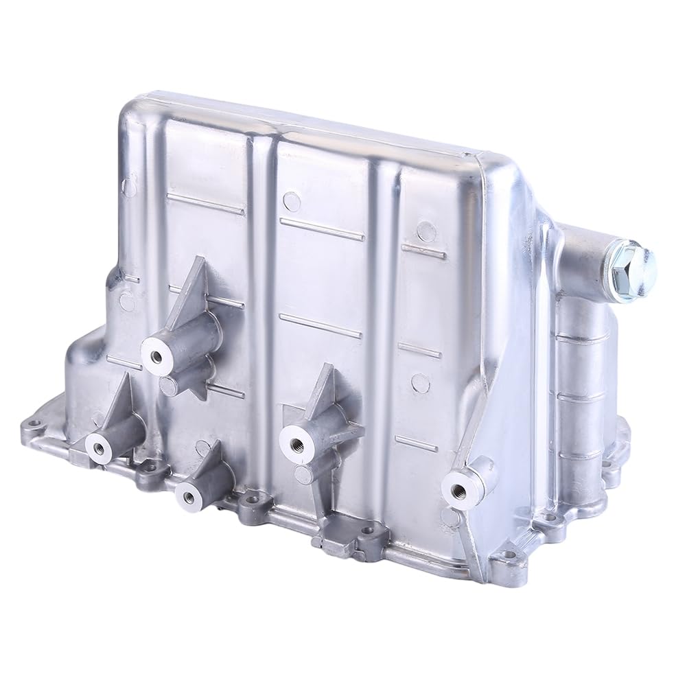 Vaschetta olio motore 1320100013 compatibile con Smart Fortwo Cabrio Coupe 451 1,0 l, alloggiamento ingranaggio, vaschetta olio, serbatoio in alluminio pressofuso