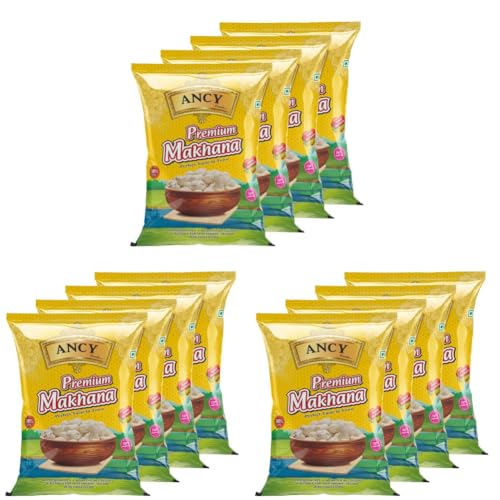 Image of Ancy Foods Premium Dry Fruits (Makhana), 1000 Gram (Pack of 3)