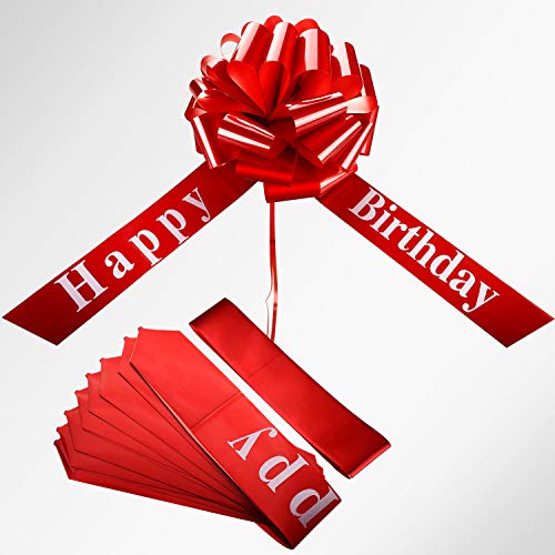 Willbond WILLBOND-CAR BOW-01 Happy Birthday Car Bow Big Car Ribbon Bow Large Gift Wrapping Bow Giant Bow thumb #1