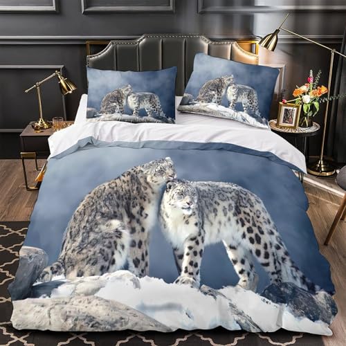 Linge de lit microfibre entretien facile et anti-plis imprimé 3D