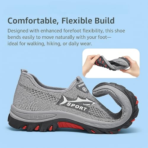Atlacoast Shoes for Men Jarv Cooling Comfort Sneaker Breathable Barefoot Lightweight Anti-Slip4