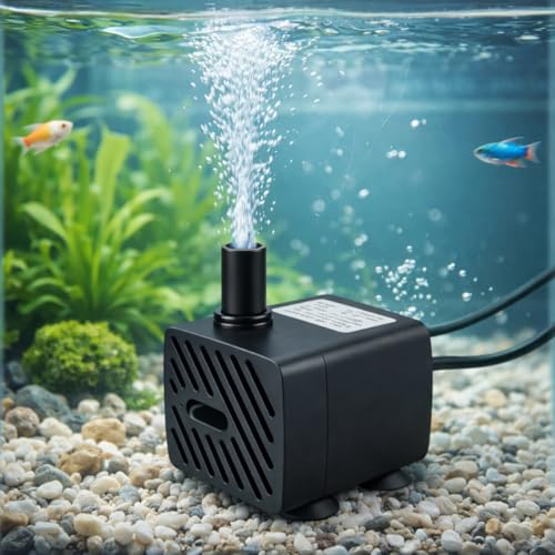 Bomba Submersa para Aquário Bombinha Motor para Aquário Fonte Água Bebedouro Pet Bivolt