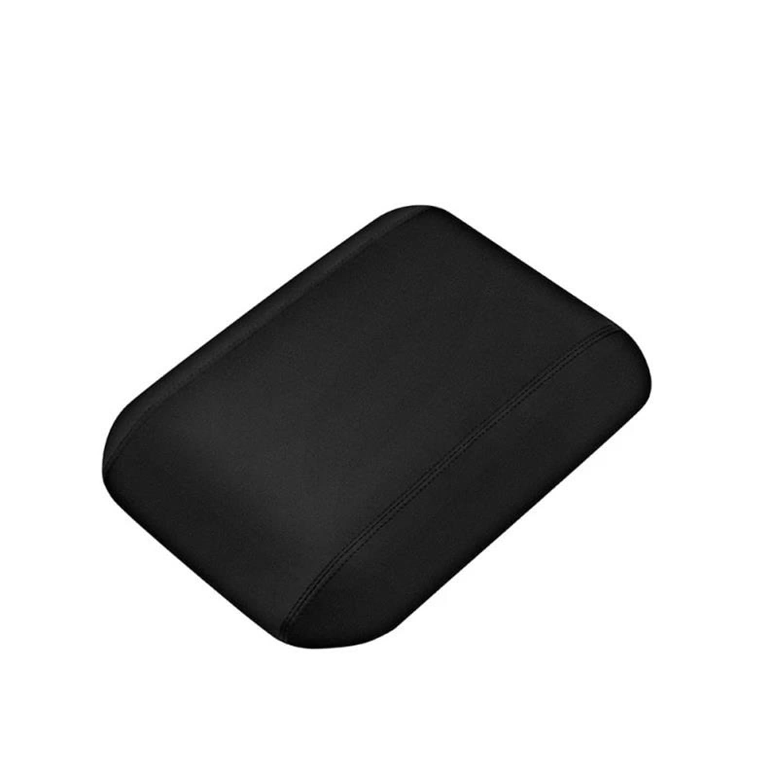 Fcaopcwama Black For Land Cruiser 250 Prado Lc250 2024 2025 Abs Leather Center Console Armrest Box Cover Pad Accessories Car Armrest Storage Box