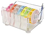 Clearform ML1549 Acrylic Pre-Cut Label Dispenser, 4.5
