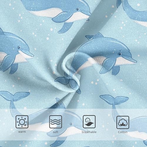 Girls Underwear Soft Cotton Cute Dolphin Kids Panties in Sizes 2/3t, 4t, 5t, 6 and 83
