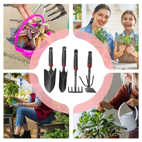 Outils de jardin multifonctions en acier inoxydable avec manches ergonomiques - 6