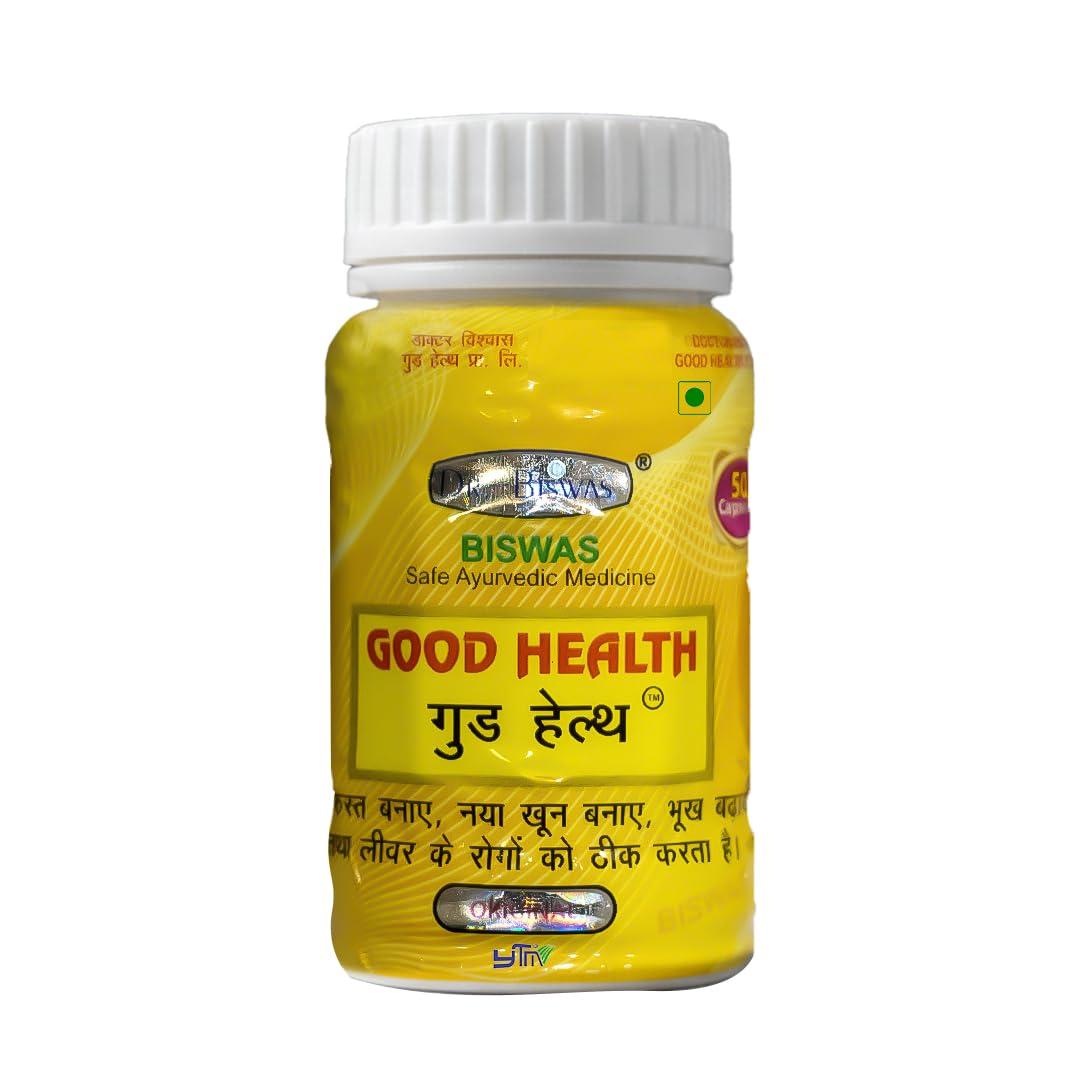 Original Dr Biswas Good Health Capsules – Bhookh Badhaye, Weight Improve Kare, Overall Health Support, Strength, Appetite & Healthy Weight Gain Support ayurvedic 50 capsules-image-28
