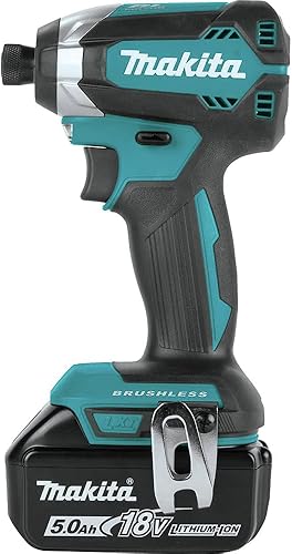 Miniatura 9 de Makita XT269T 18V LXT Litio-Ion Brushless Cordless 2 Pc. Combo Kit, XPH12Z, XDT13Z, bolsa (5.0Ah) con soplador inalámbrico XBU03Z de 18 voltios LXT