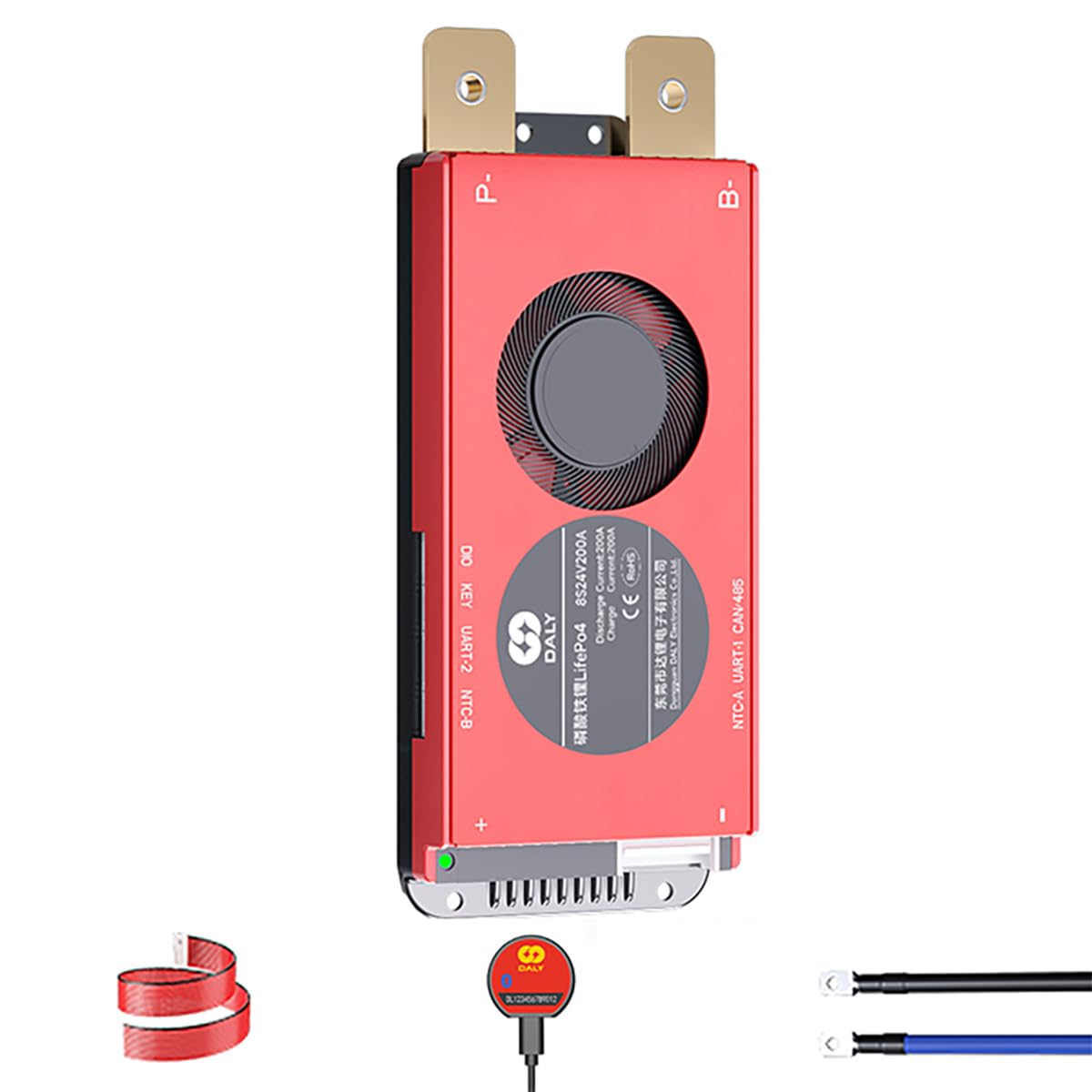 BMS Li ion 10S 36V 200A Lithium Battery Management System Protection Circuit PCB Board for Lithium Ion Battery 3.7V,with Bluetooth Module