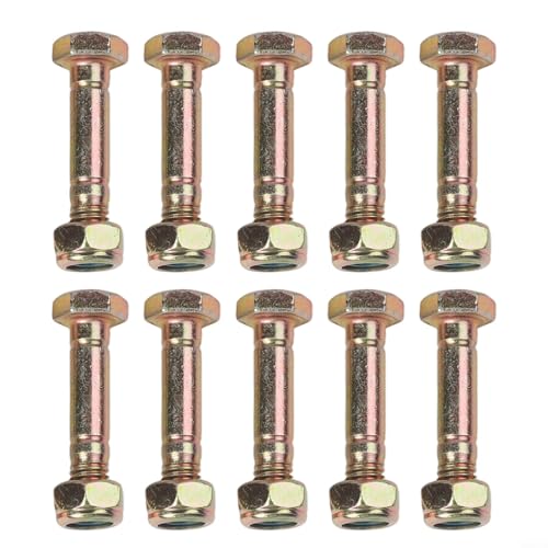 Tidgel Sostituisce i bulloni di taglio per spazzaneve, per spazzaneve Ariens compatibile con 52100100 PRO Series, kit di manutenzione per spazzaneve (10 pezzi)