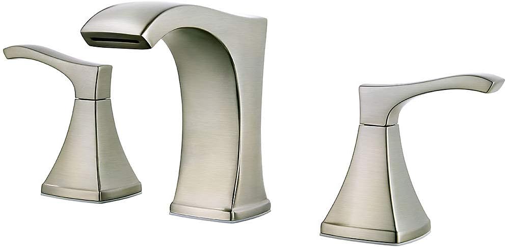 Venturi 8" Widespread 2-Handle Bathroom Faucet - Brushed Nickel LF-049-VNGS