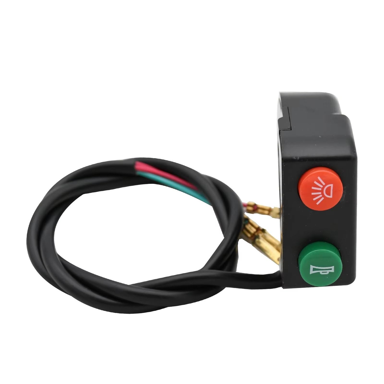 Interruttore manubrio da moto da 22 mm ATV Scooter Bicicletta elettrica Parti di rimontaggio universali Pulsante combinato clacson e fari Manubrio Kill Interruttore