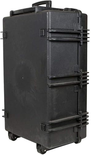 Miniatura 8 de Monoprice Funda rígida resistente a la intemperie, 22 x 14 x 8 pulgadas, verde OD con espuma personalizable, a prueba de golpes, IP67