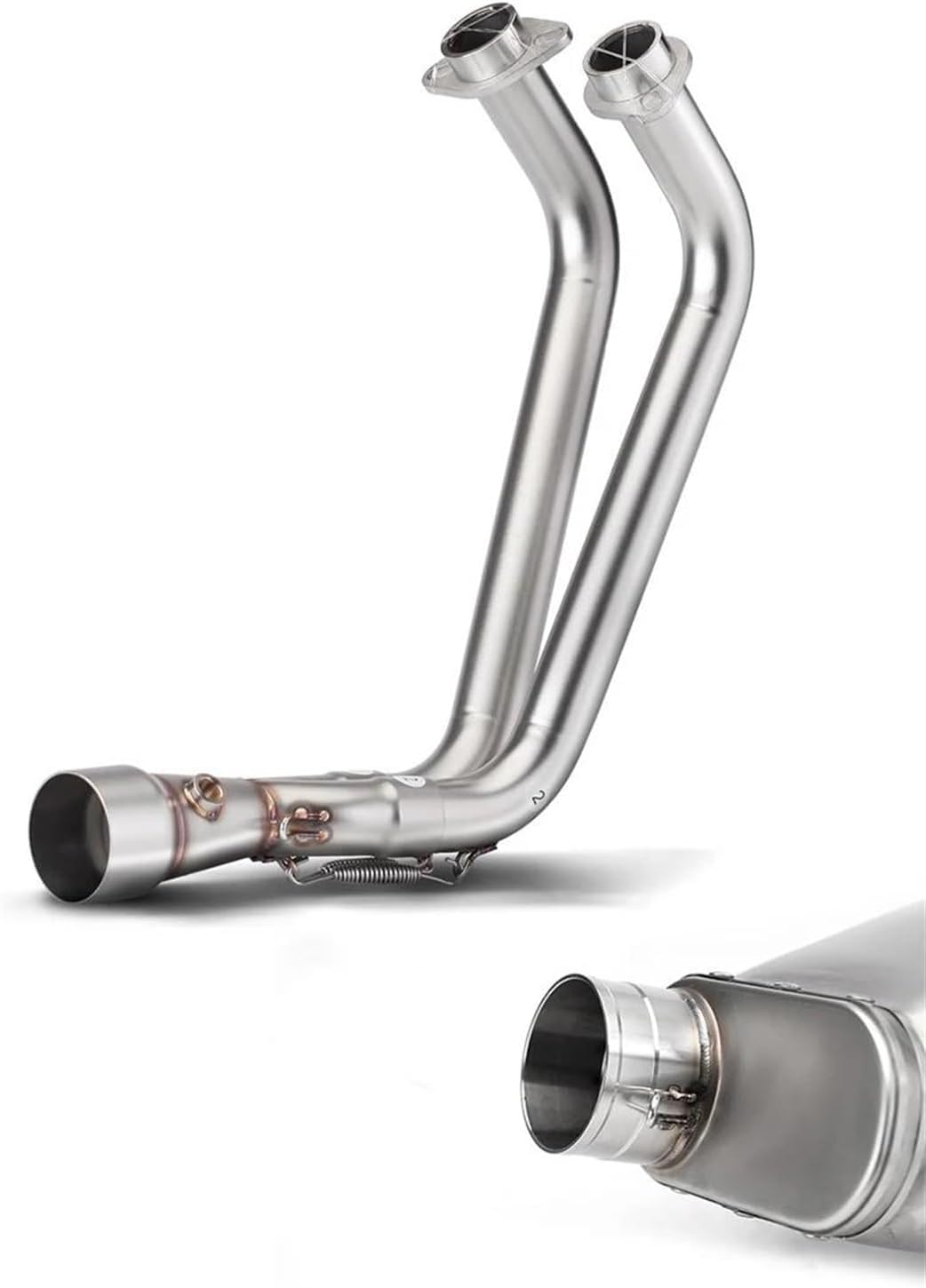 オートバイアクセサリーステンレス鋼排気マフラーパイプスリップオンに