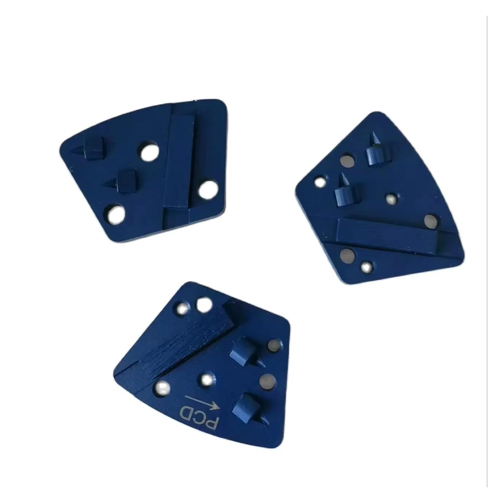 Disco abrasivo PCD trapezoidal para pulido de suelo epoxi y terrazo mallas M9