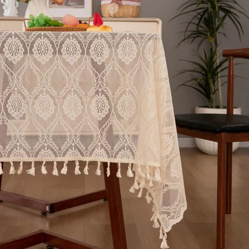 Nappe polyester 140 x 180 cm lavable anti tache pour table