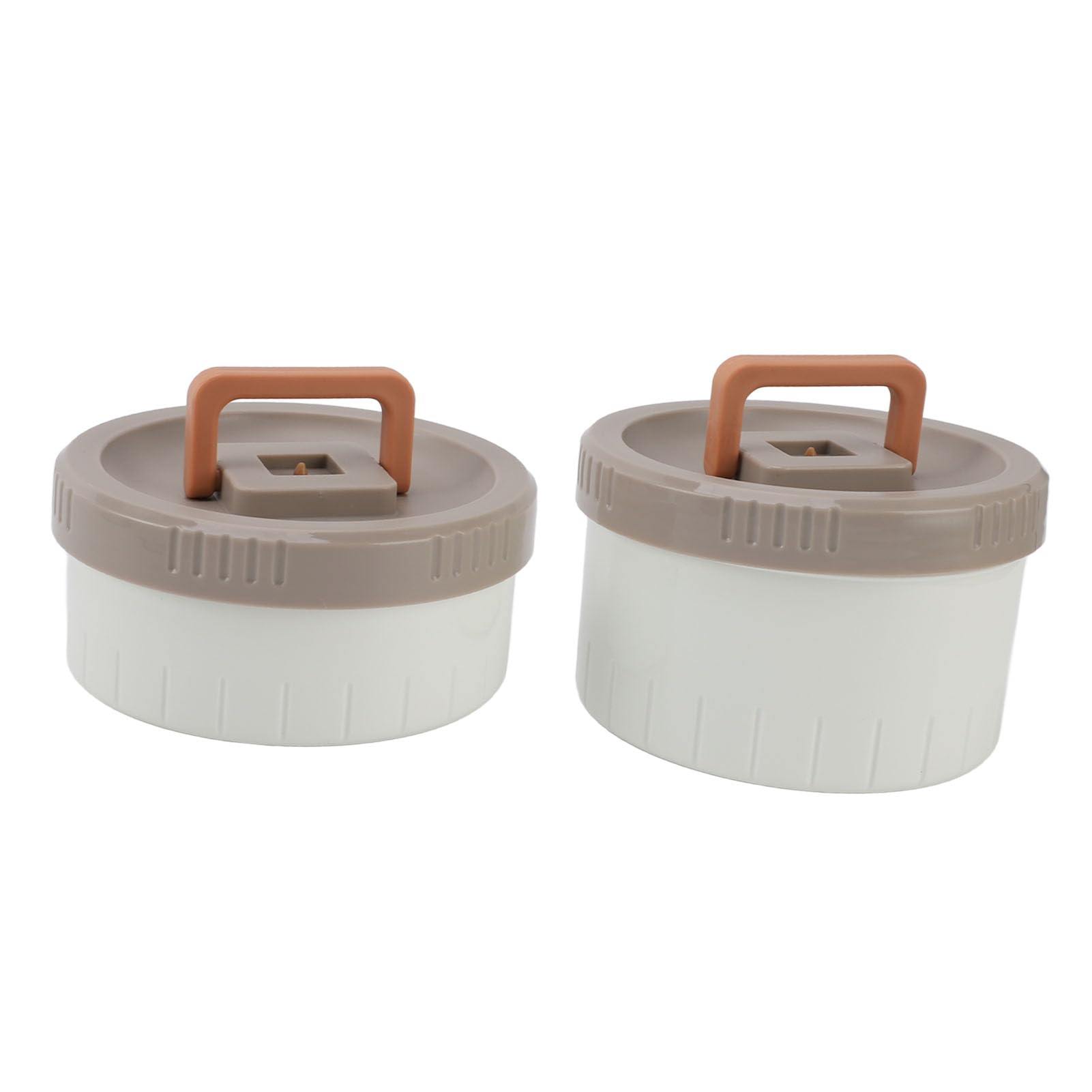 AMONIDA Contenedor de Comida Aislado de Acero Inoxidable, Caja de 5 Capas de Larga Duración para Almuerzo, Material 304 PP, 37,4x13,5 Cm