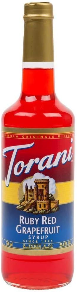 Torani Ruby Red Grapefruit Syrup - 750ml