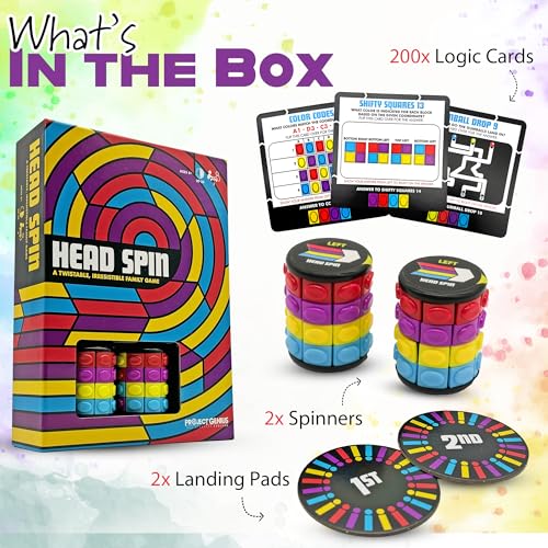 Project Genius Head Spin Juego de Mesa para Familias miniatura 4