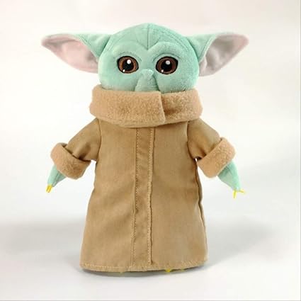 Frwe Disney The Mandalorian Star Wars Baby Yoda Plush Toys The Asset The Child Cartoon Plush Dolls 25cm Amazon Co Uk Toys Games